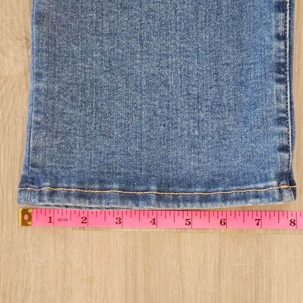 Good American Jeans Women Sz XL GLS478TE Power Stretch PullOn Straight Indigo490 - Picture 10 of 10
